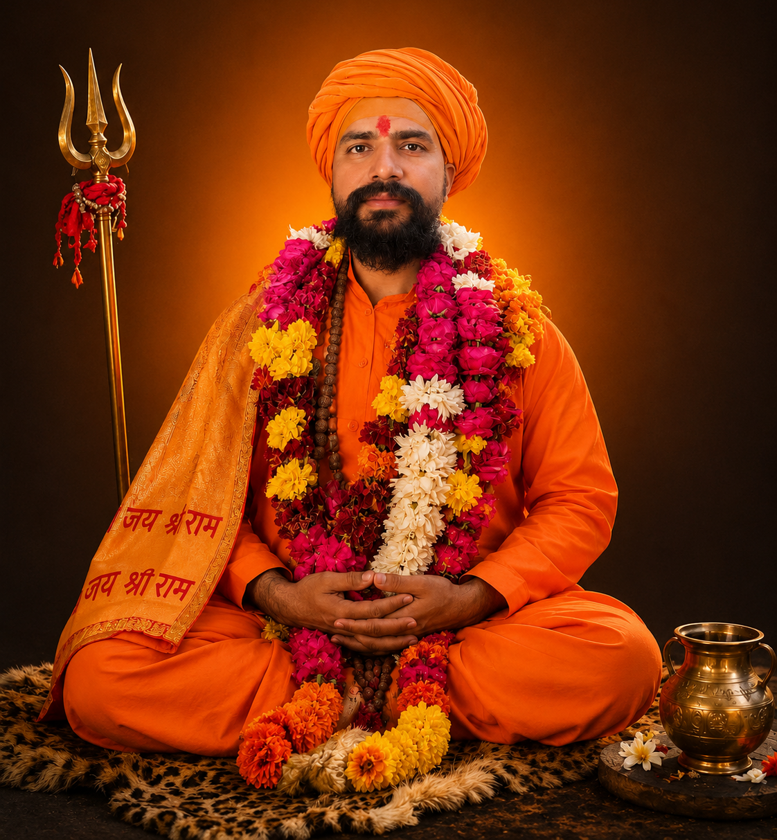 Shri Shri 1008 Mahamandaleshwar Dr. Swami Umakantanand Saraswati Ji Maharaj
